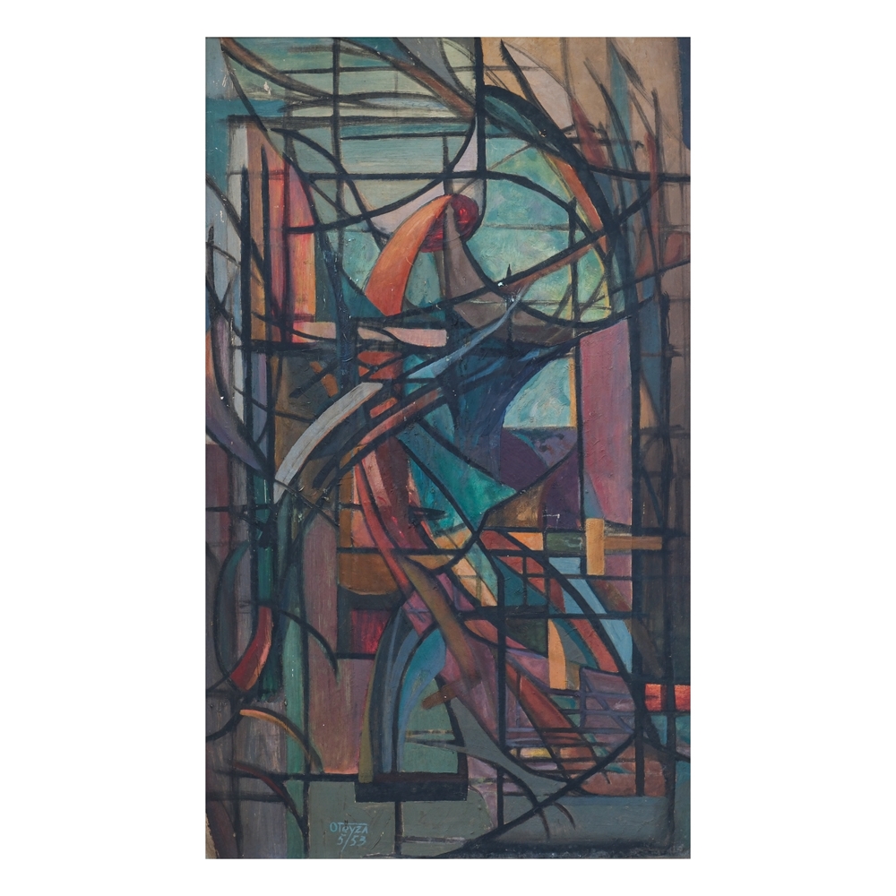 Victor Oteyza | Abstract (1953) | MutualArt