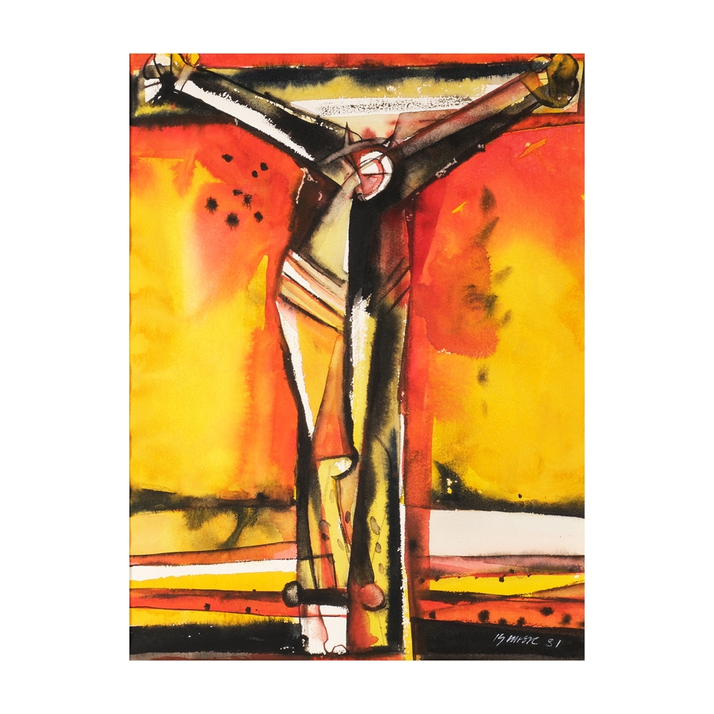 Ang Kiukok | Crucifixion (1981) | MutualArt