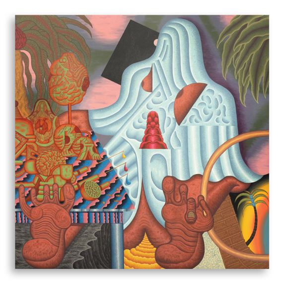 White Emptiness of a Liberated Nothing (Anatomy of the Tropics) - Louie Cordero