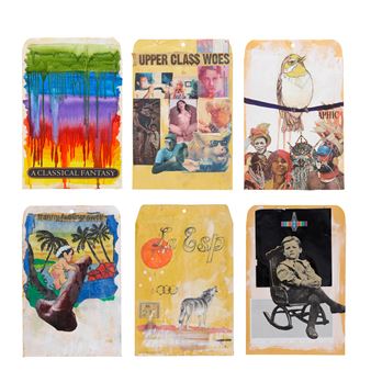 Group of six works on paper , 2008-9 - Sage Vaughn