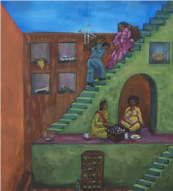 Mohammed Z. Rahman Dreams up a Magical Future with His “Carnivalesque and Grave" Paintings