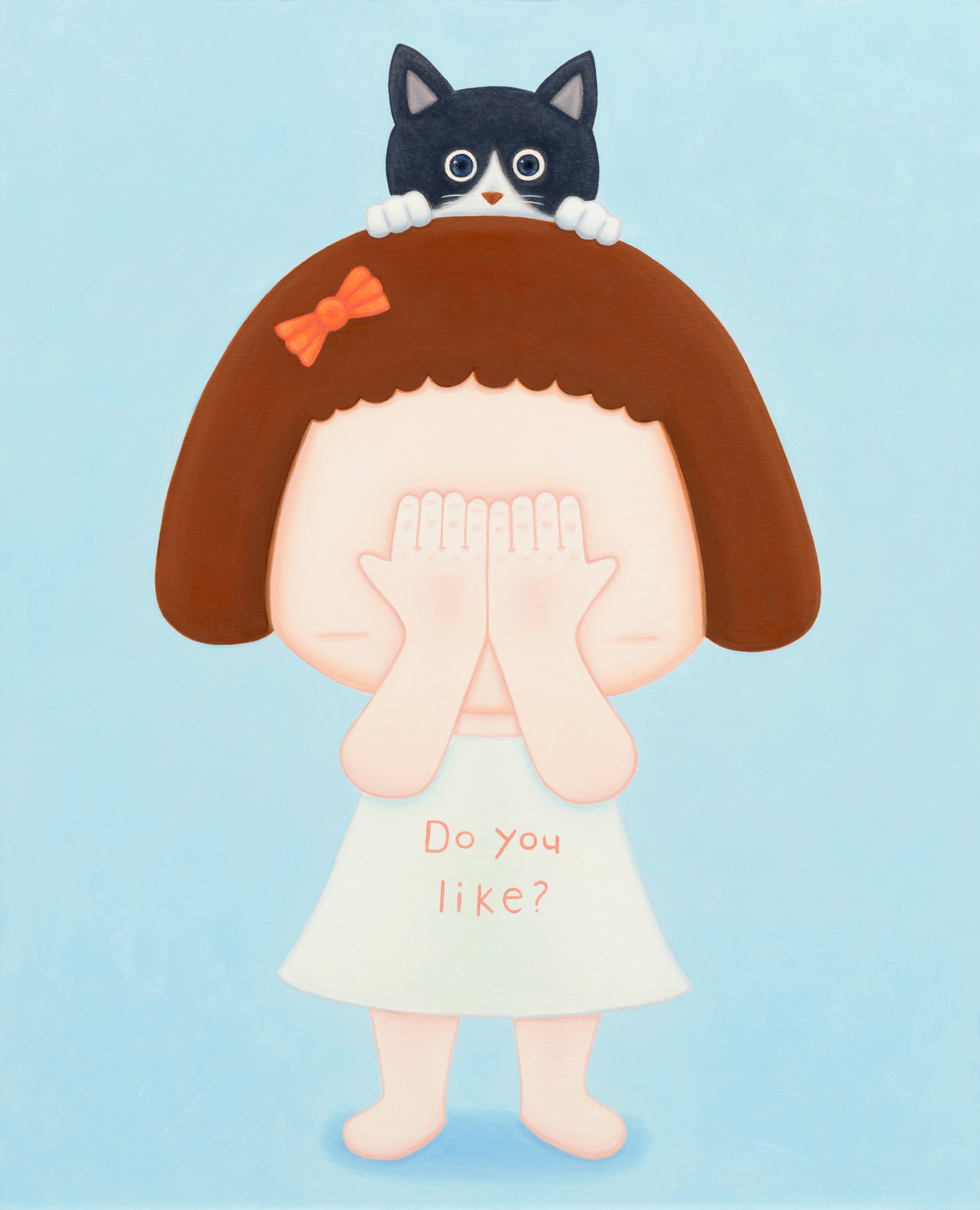 Artwork by Jo Gyuhun, Do You Like Cat?, Made of oil on canvas