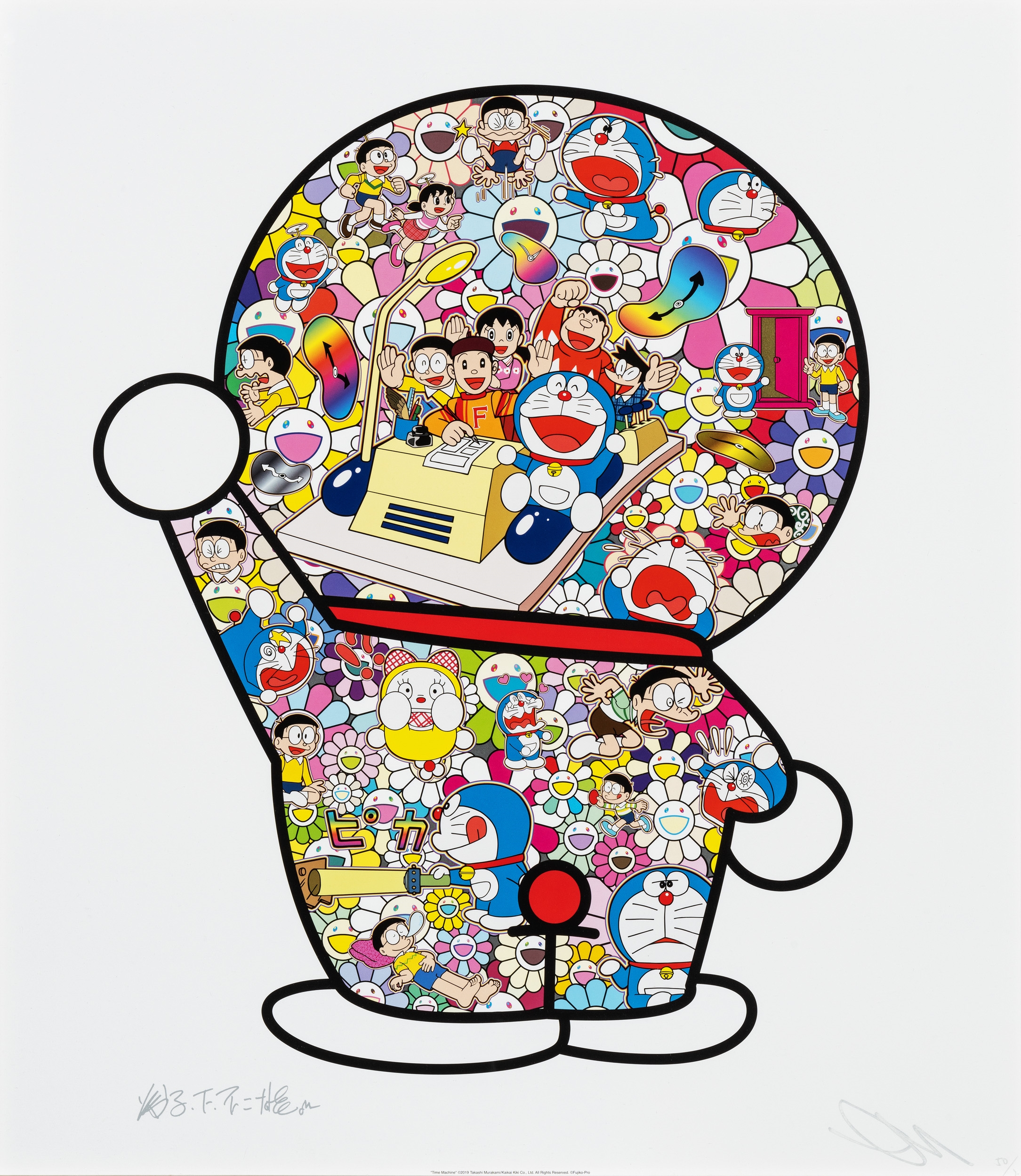 Takashi Murakami | Doraemon: Time Machine (2019) | MutualArt