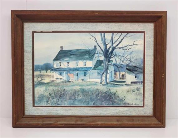 Ranulph Bye | Farmhouse | MutualArt