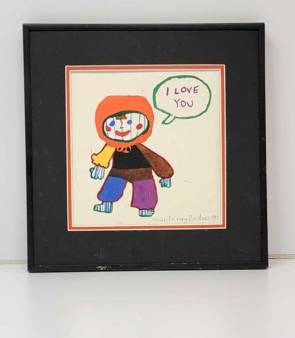 Artwork by Courtenay Birdsall Clifford, Untitled, Made of Original Colored Marker Drawing