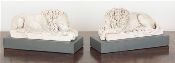 Antonio Canova | THE CHATSWORTH LIONS (1757) | MutualArt