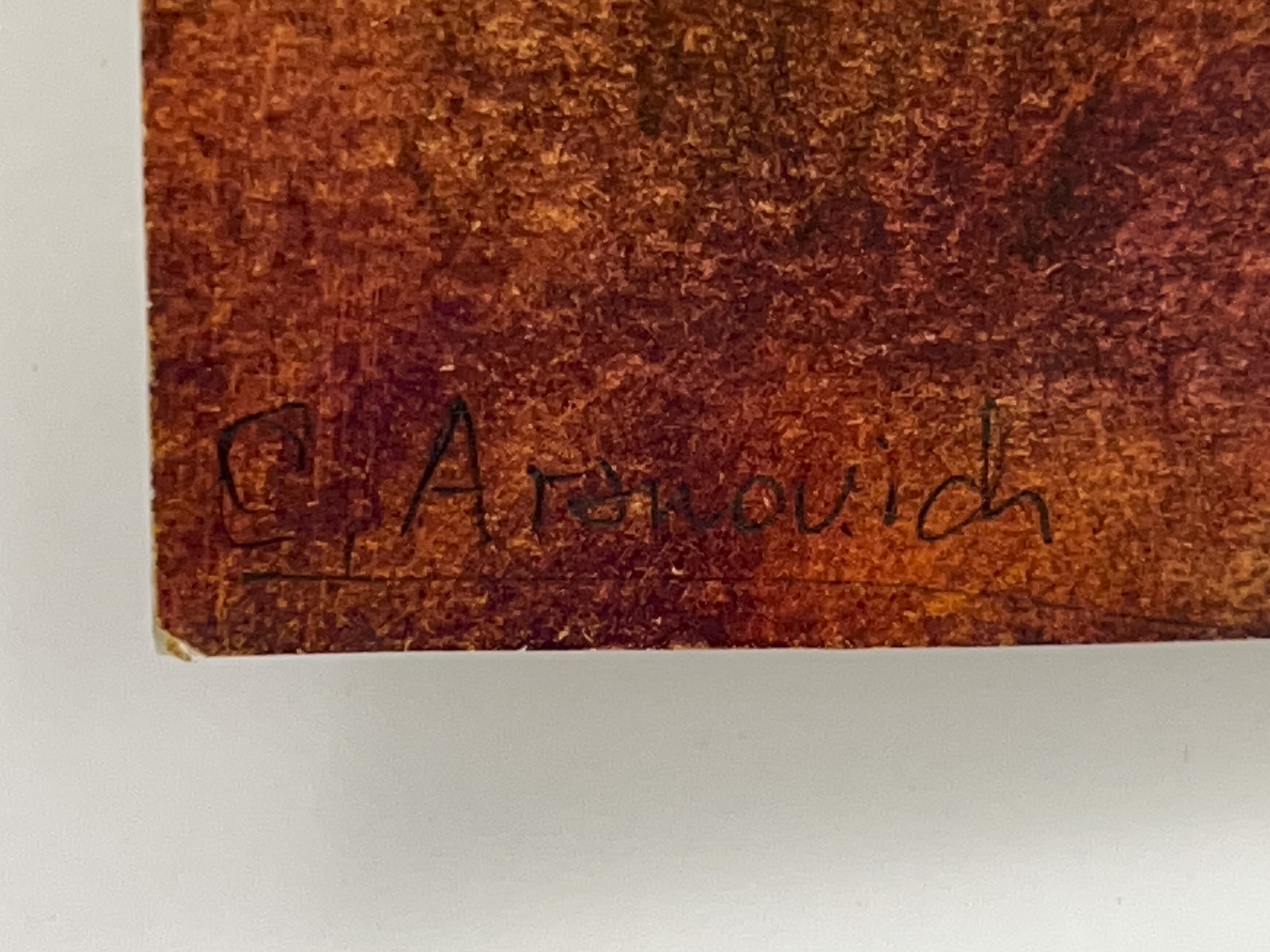 Artwork by Claudia Aranovich, Untitled, Made of colored pencil on paper