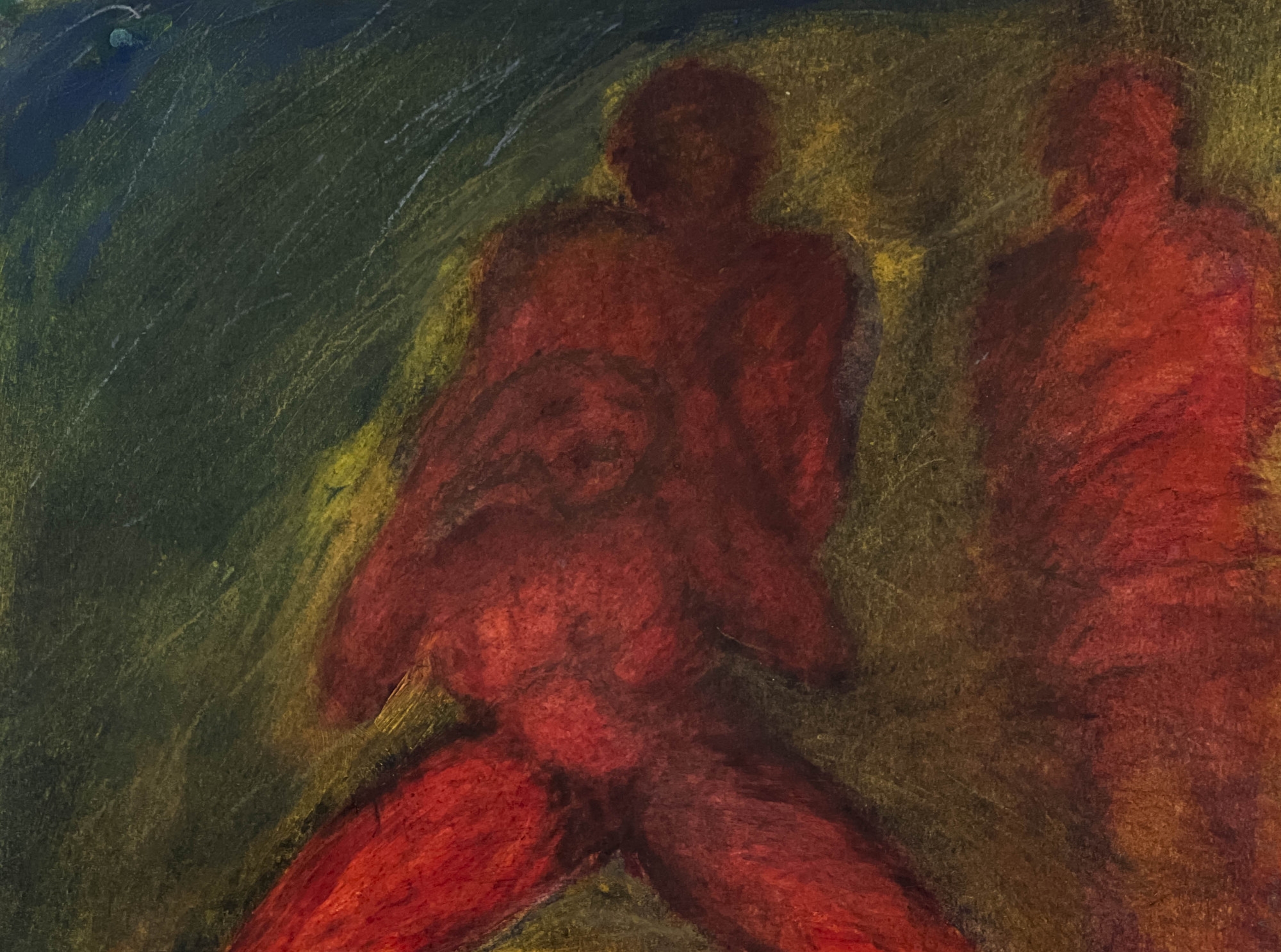 Artwork by Claudia Aranovich, Untitled, Made of colored pencil on paper