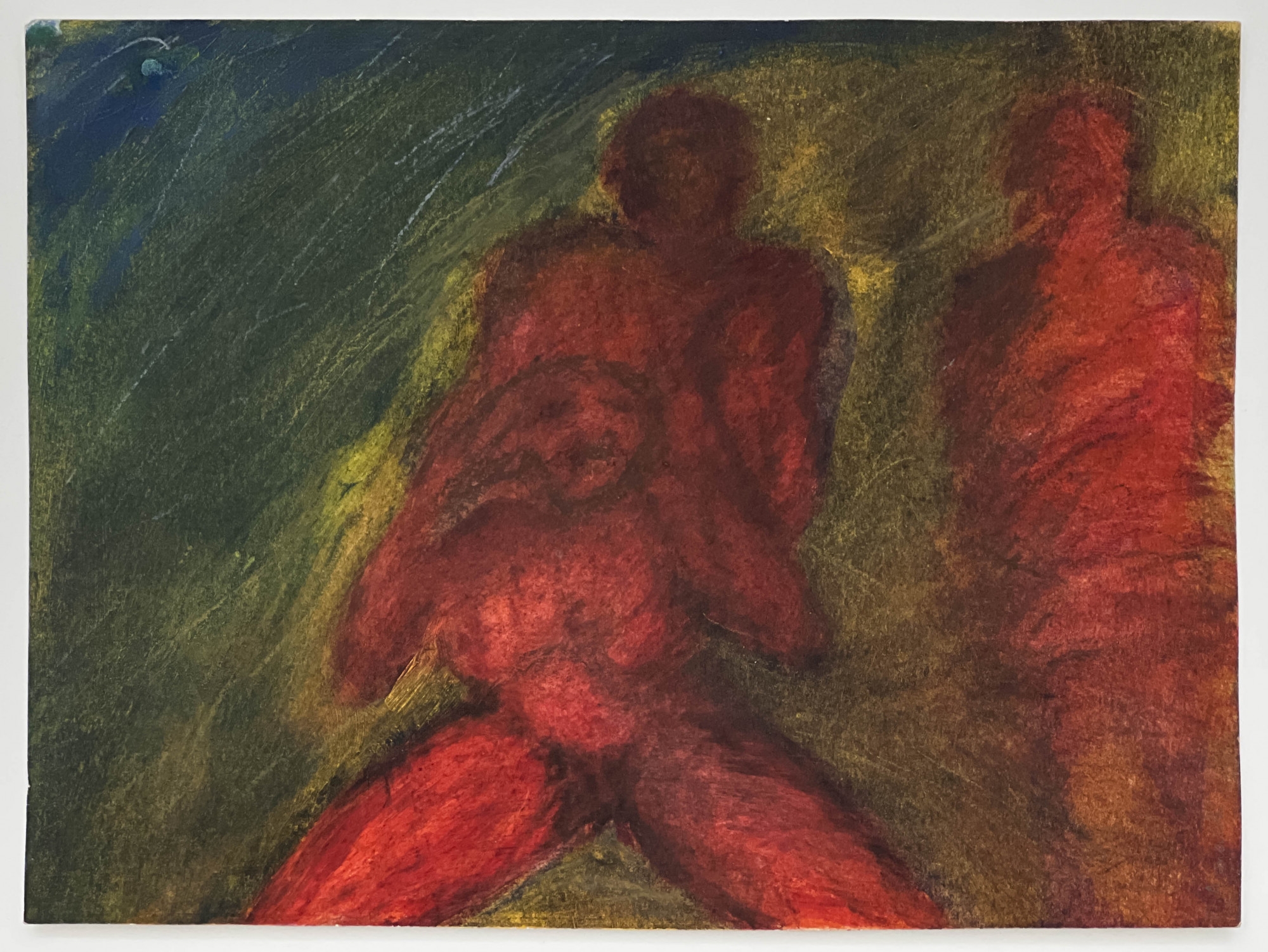 Artwork by Claudia Aranovich, Untitled, Made of colored pencil on paper