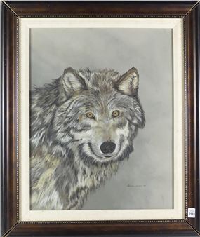 Untitled: Wolf Study - Bonnie Lucas
