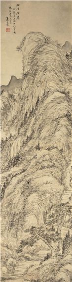 Ink Landscape after Wang Meng, 1782 by Wang Chen, 1782