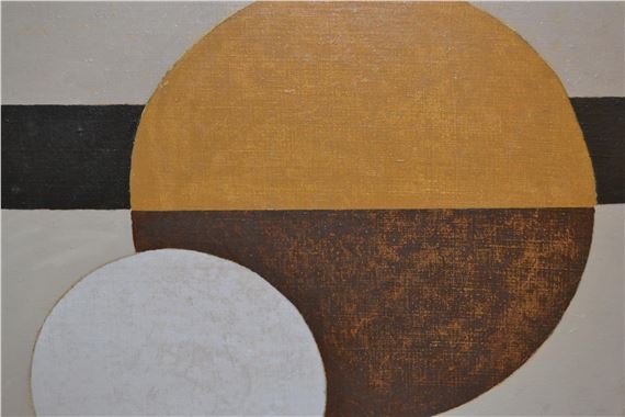 Abstract composition by Peter Haigh, 1986