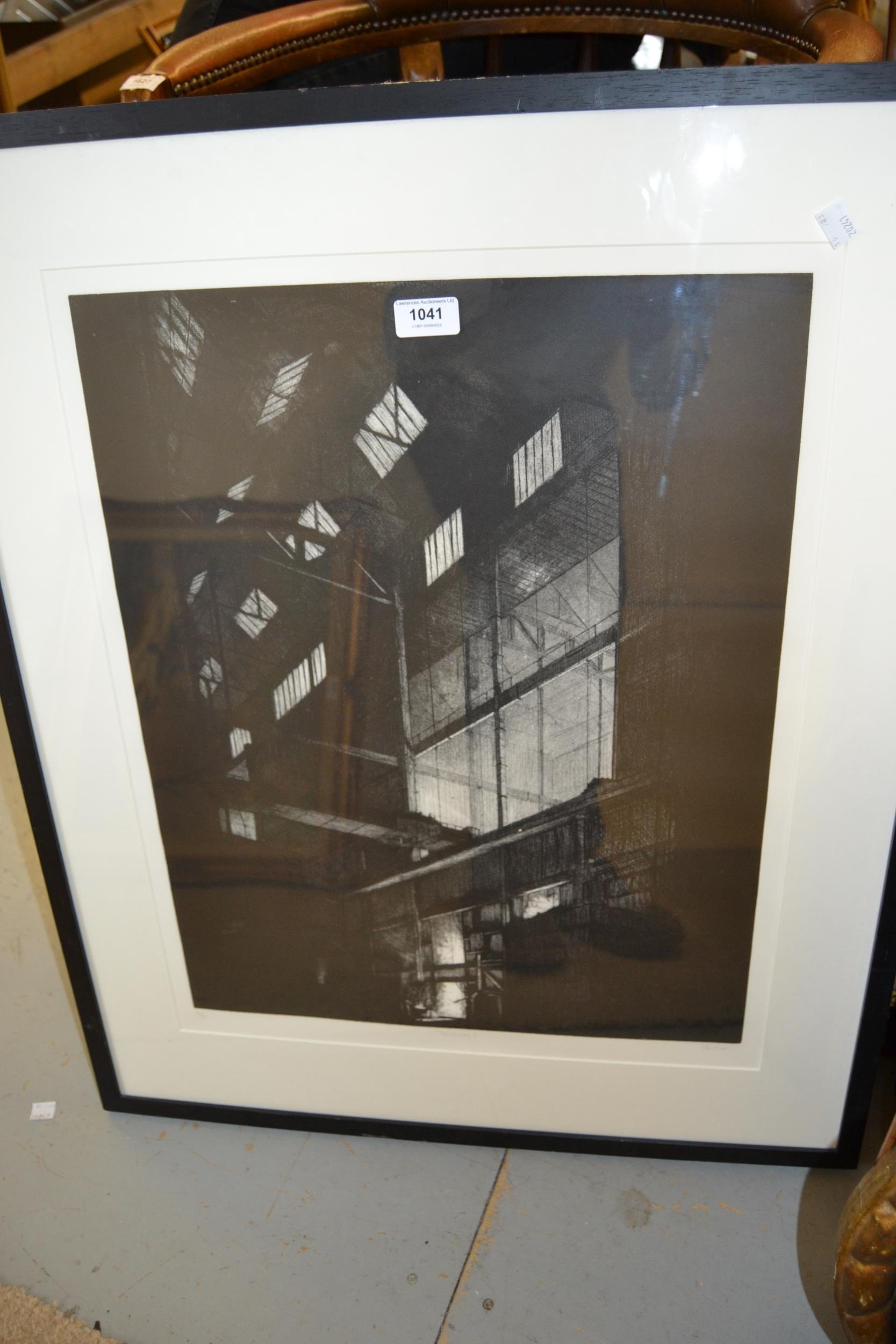 Artwork by John Howard, The Foundry, Made of drypoint etching