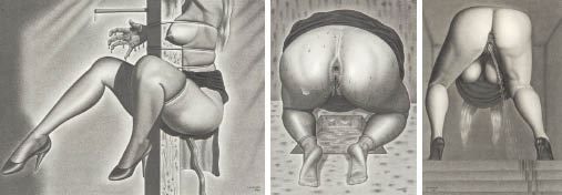 Various dessins (a set of 5) by Yoshifumi Hayashi, 1980-1983