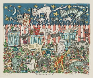 James Rizzi | JUNKYARD CATS | MutualArt
