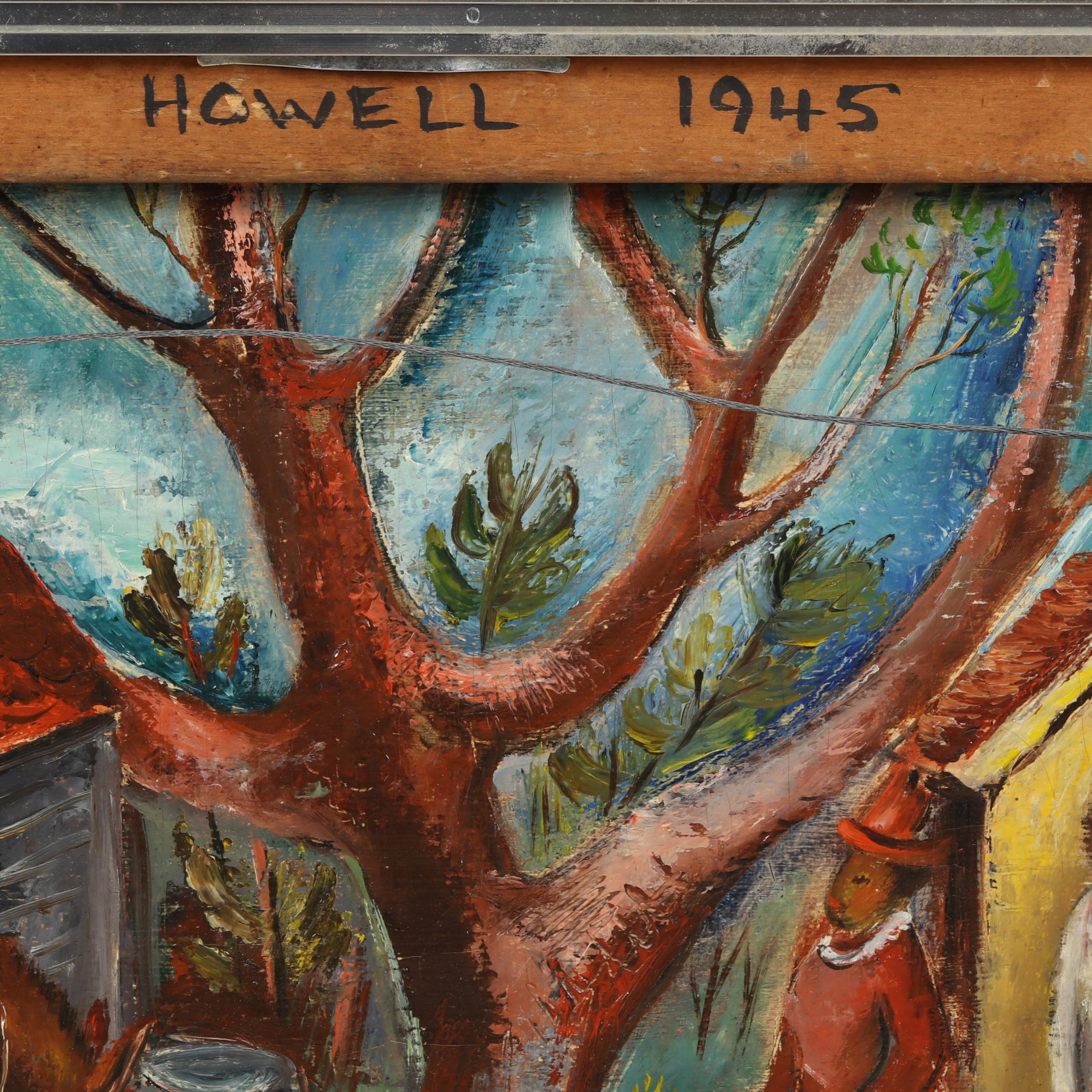 Claude Howell | Market Scene (1945) | MutualArt