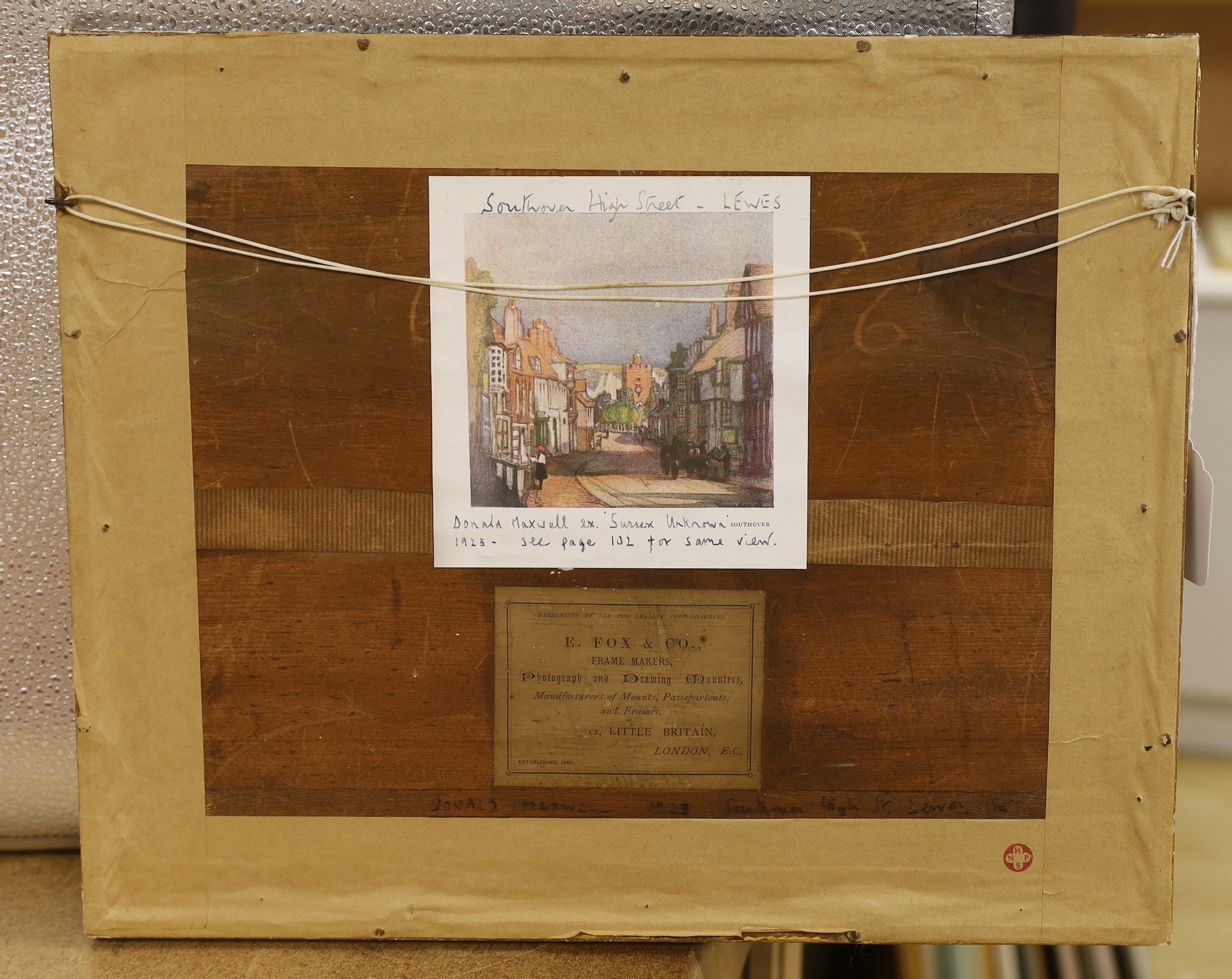 Donald Maxwell | Lewes street scene | MutualArt
