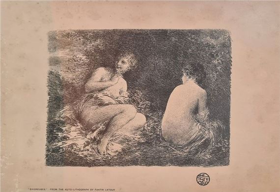 Les baigneuses by Henri Fantin-Latour