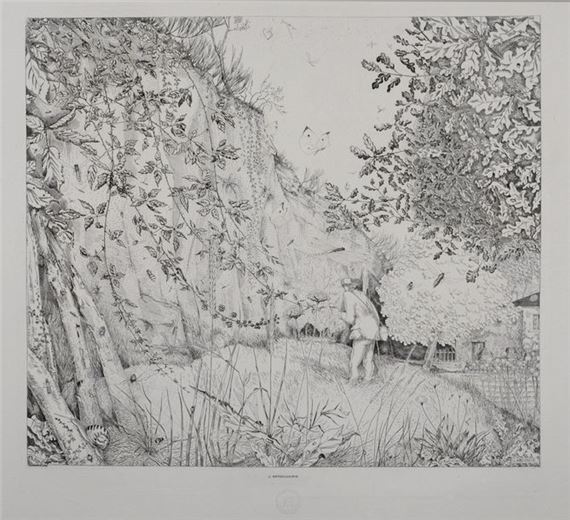 Jean-Émile‏ Laboureur | L'Entomologiste (ca. 1932) | MutualArt