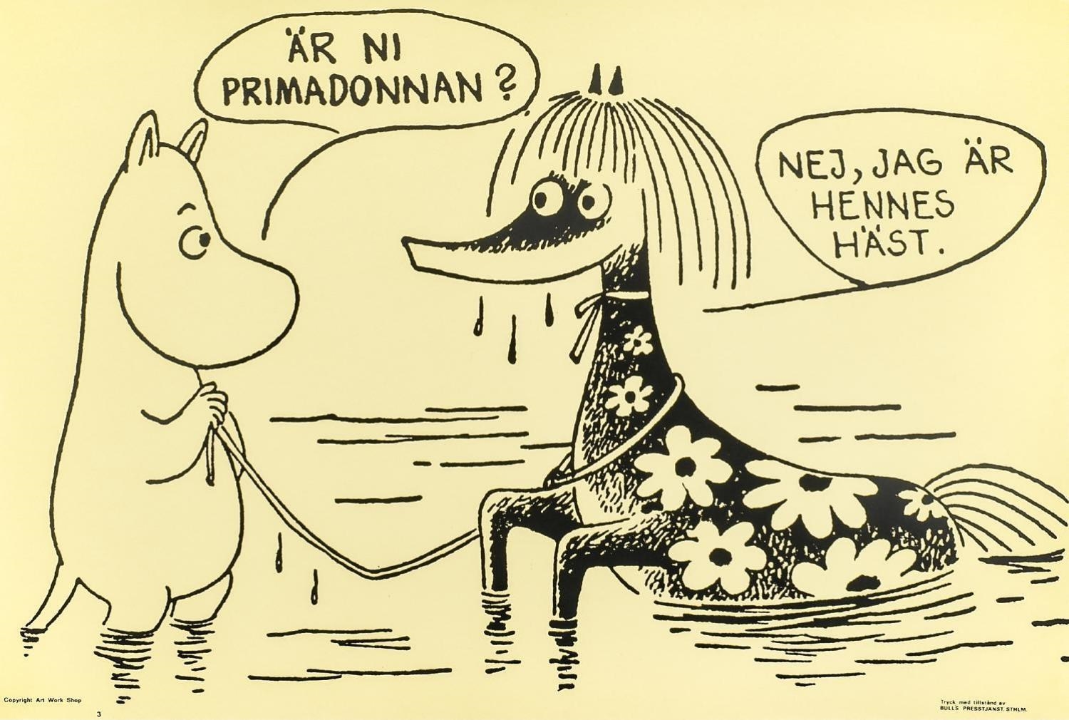 Tove Jansson | Various scenes from Moomin Valley. | MutualArt