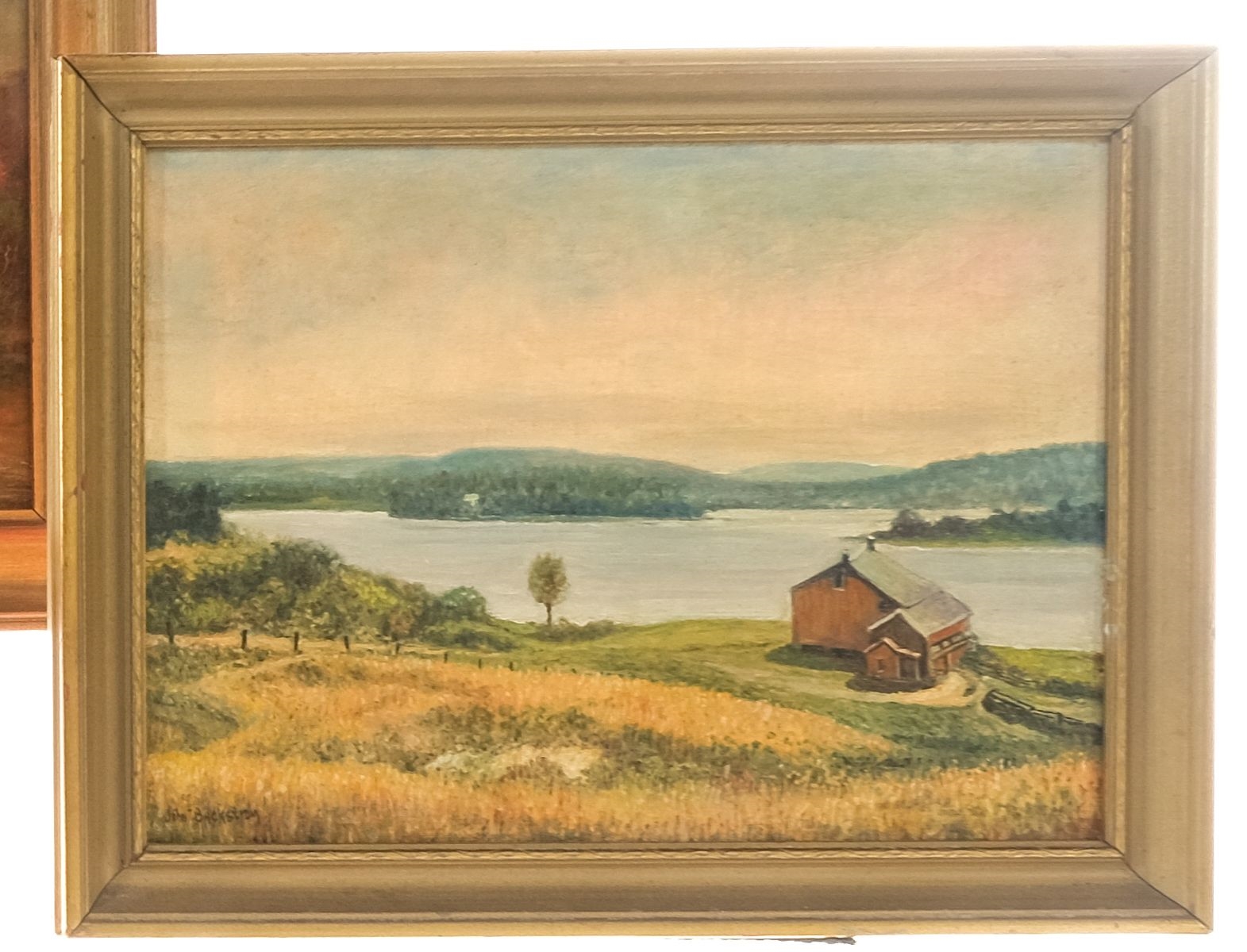 John Backstrom Vermont Farm Scene by Meriden / Wallingford (1965