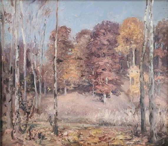 Autumn Landscape by John E. Bundy