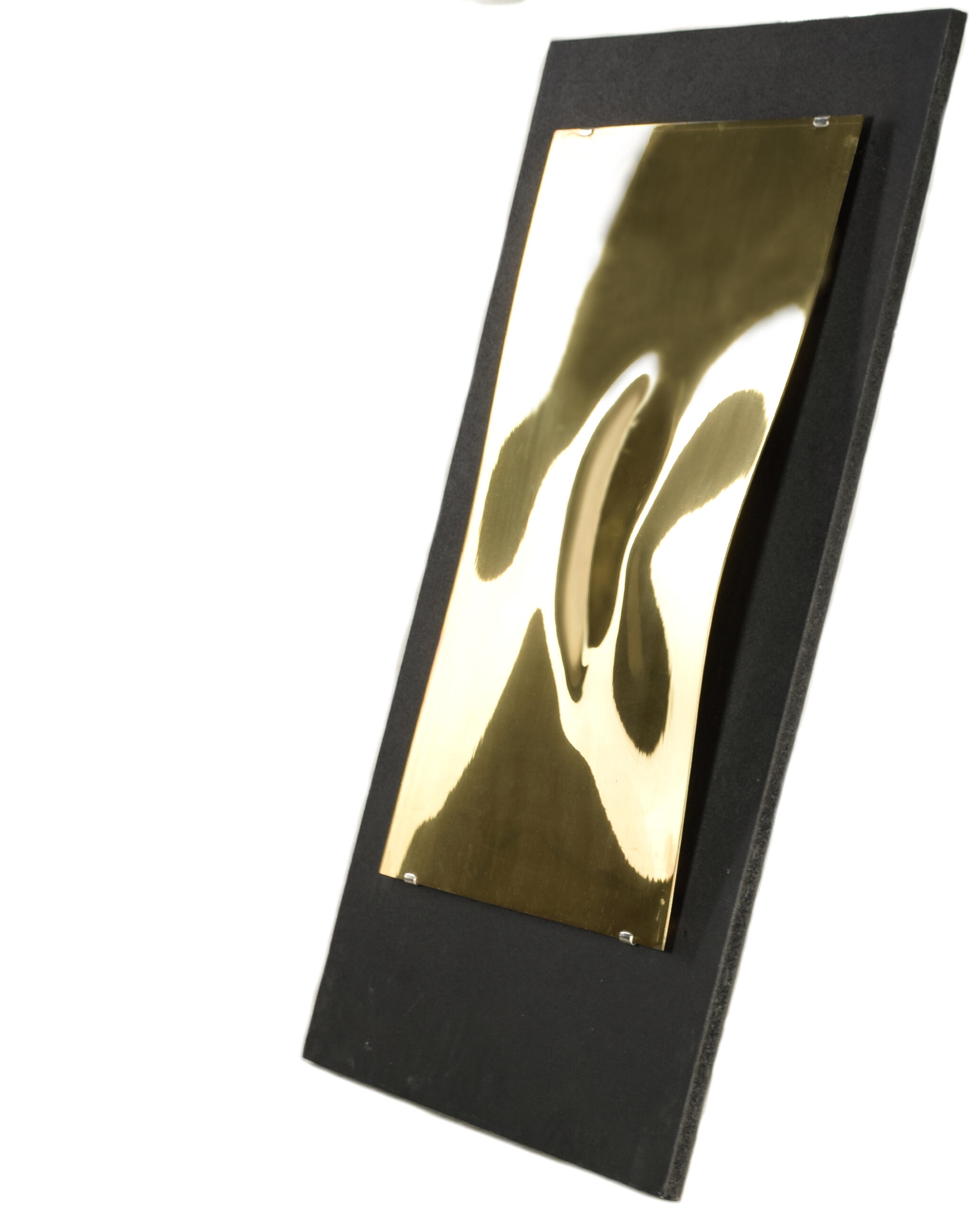 Arne Olsson Wallhung sculpture made of brass MutualArt