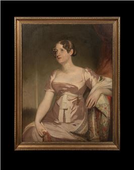 PORTRAIT OF LADY NAPIER - Elizabeth Cochrane-johnstone