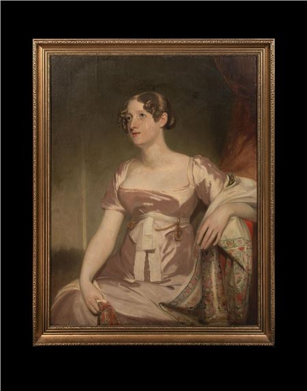 PORTRAIT OF LADY NAPIER by Elizabeth Cochrane-johnstone, 19th century