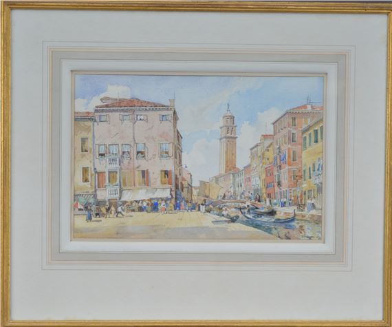 A View of Venice by William Palmer Robins