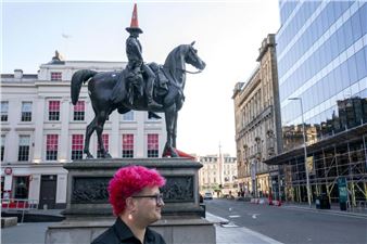 Duke of Wellington cone is a symbol of Glasgow and Banksy