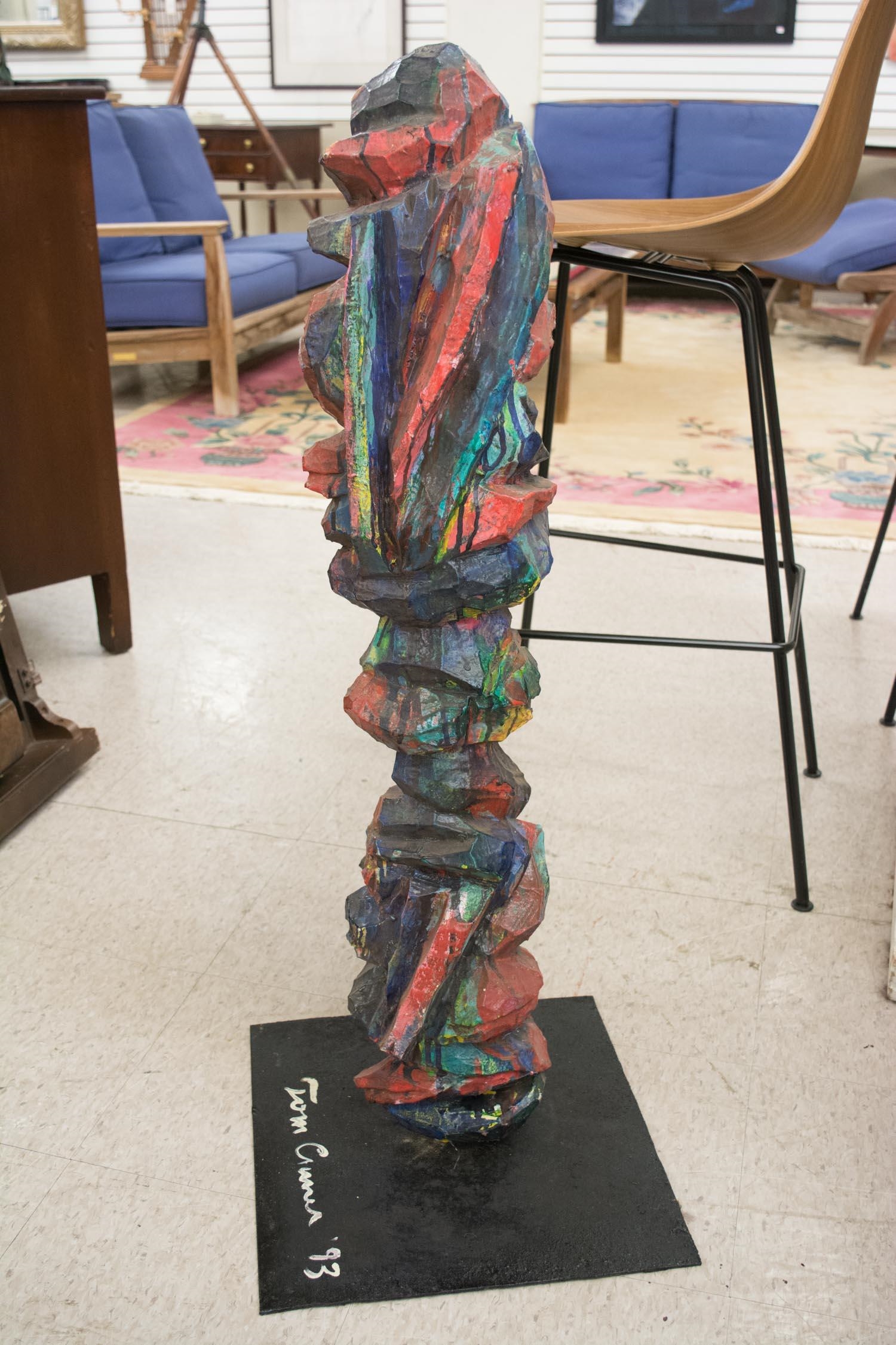 Tom Cramer | TOM CRAMER CARVED AND PAINTED WOOD SCULPTURE | MutualArt