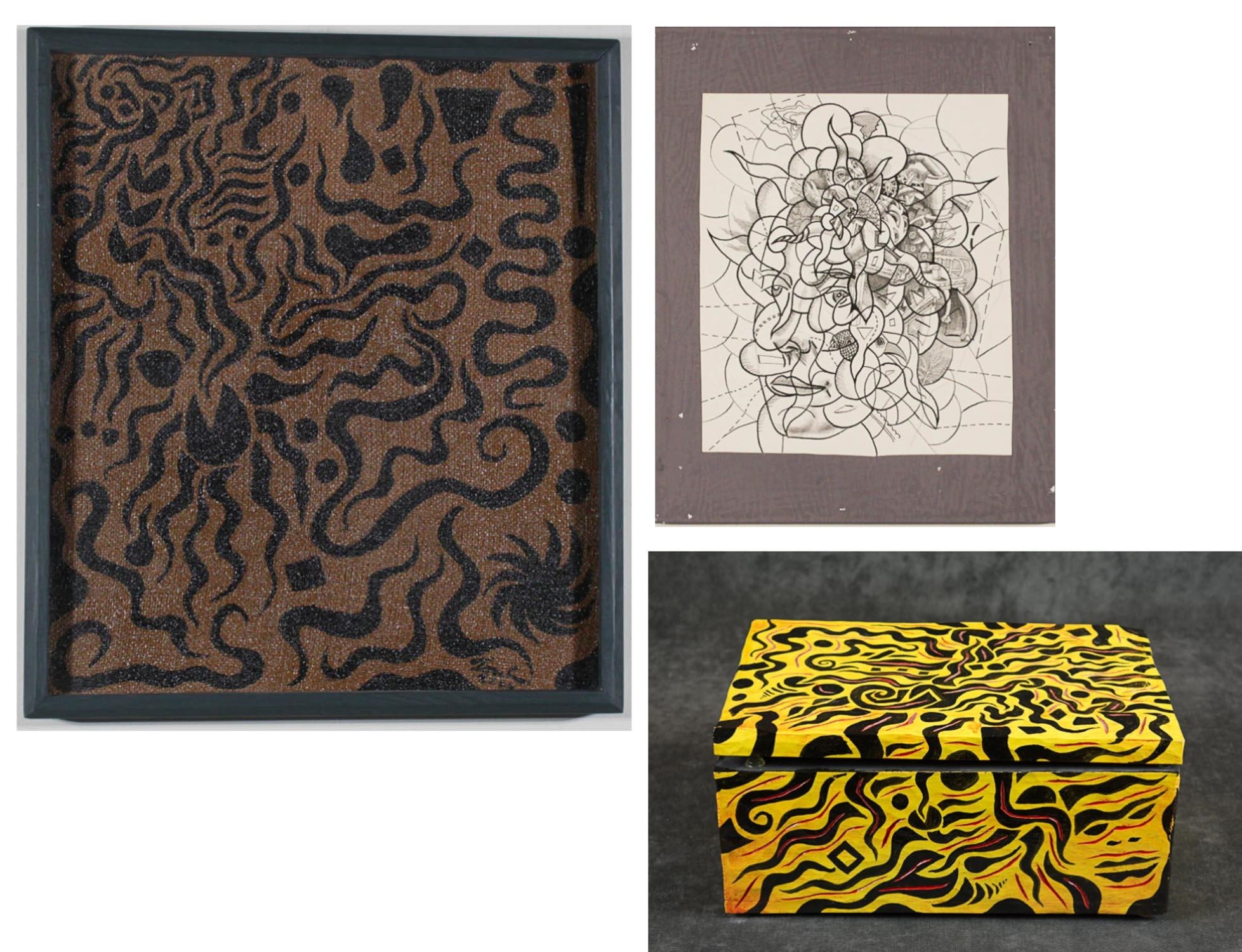 Tom Cramer | TOM CRAMER THREE ART ITEMS | MutualArt