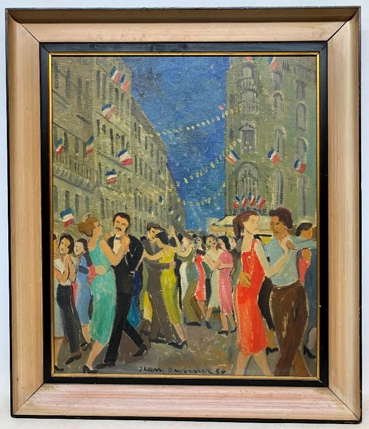 Artwork by Jean Duviavier, Danza popular, Made of oil on canvas