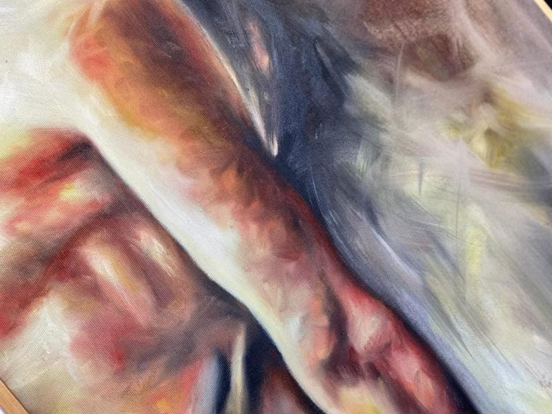 Artwork by Carola Giovanna Balma, …dal buio, Made of Oil on canvas