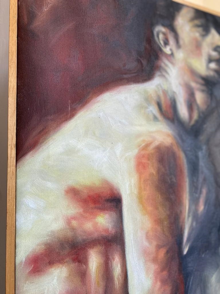 Artwork by Carola Giovanna Balma, …dal buio, Made of Oil on canvas