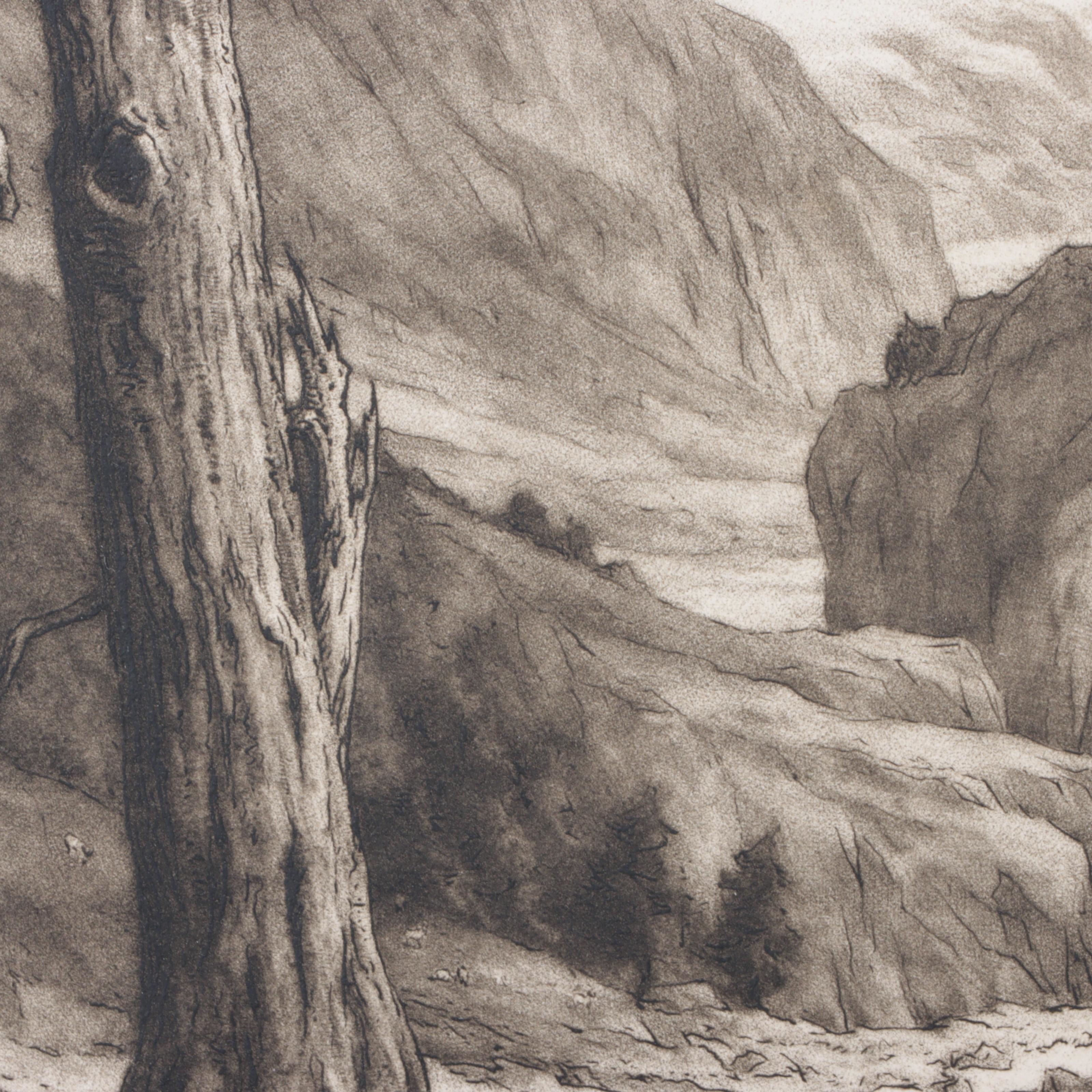 George Percival Gaskell | Mountain landscape | MutualArt