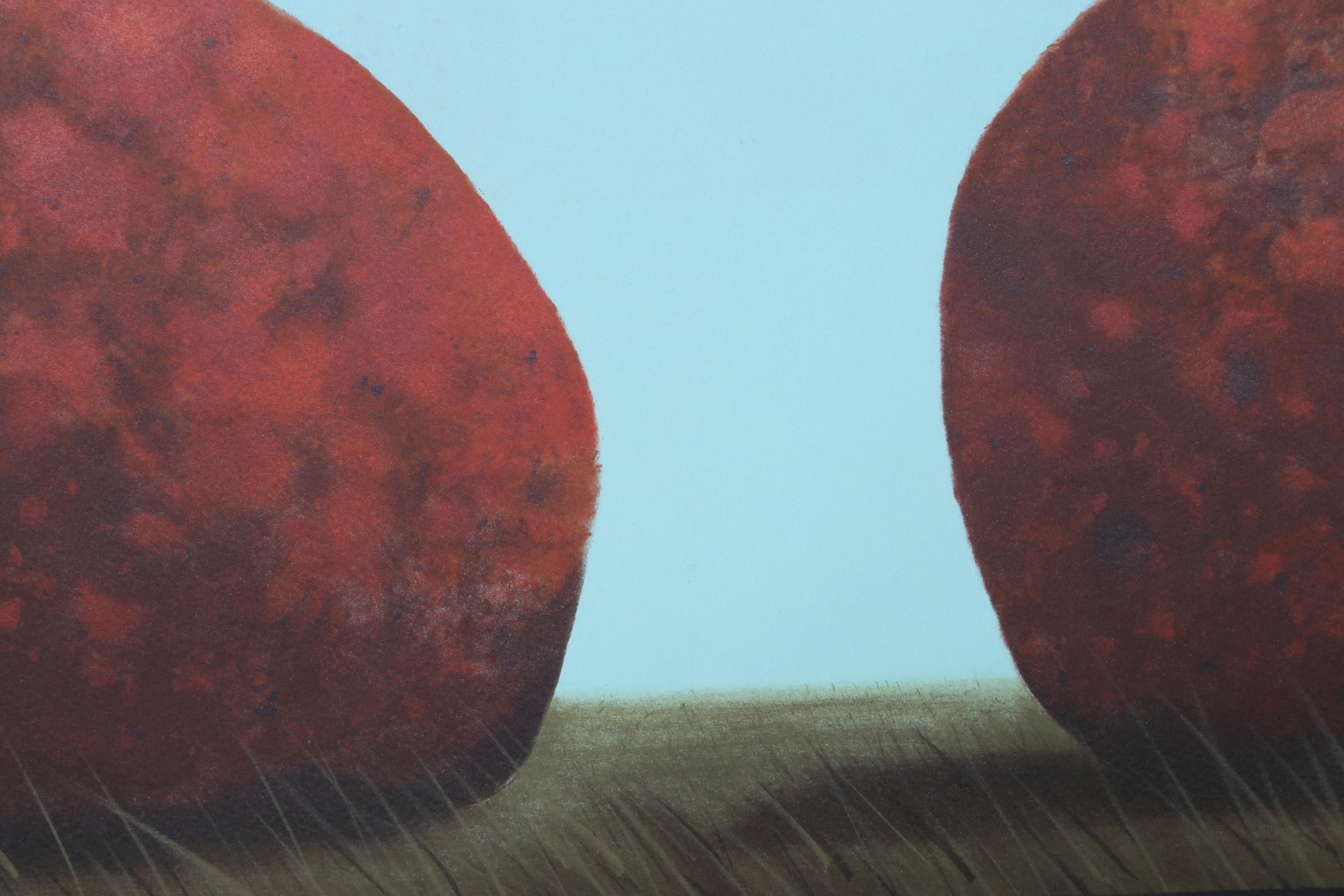 John Beerman | TWO ROCKS (1987) | MutualArt