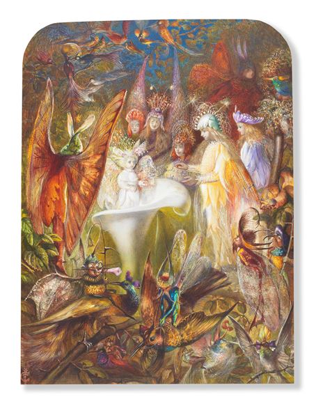 The birth of a fairy by John Anster Fitzgerald