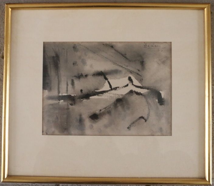 Artwork by Bohumir Strohalm Bocian, Untitled, Made of watercolor