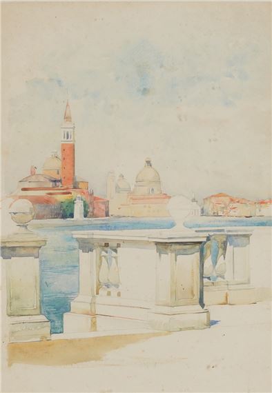 Venetian scene by Reginald Barratt