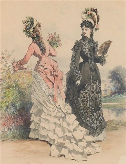 Jules David | Ladies day dress fashions | MutualArt
