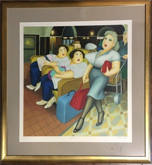 Beryl Cook | Twins | MutualArt