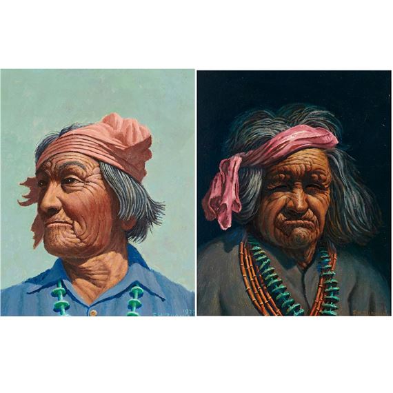 Native American portraits - Frank H. Zuanich