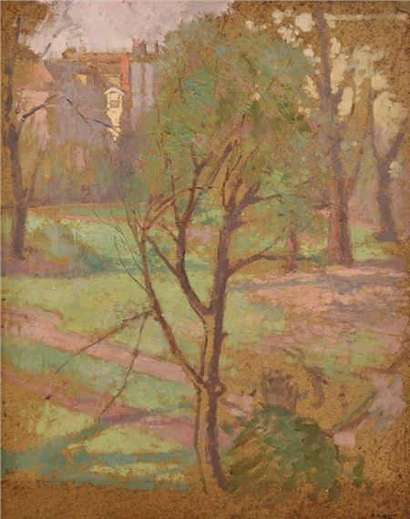 From the Studio Window by Arthur Ralph Middleton Todd