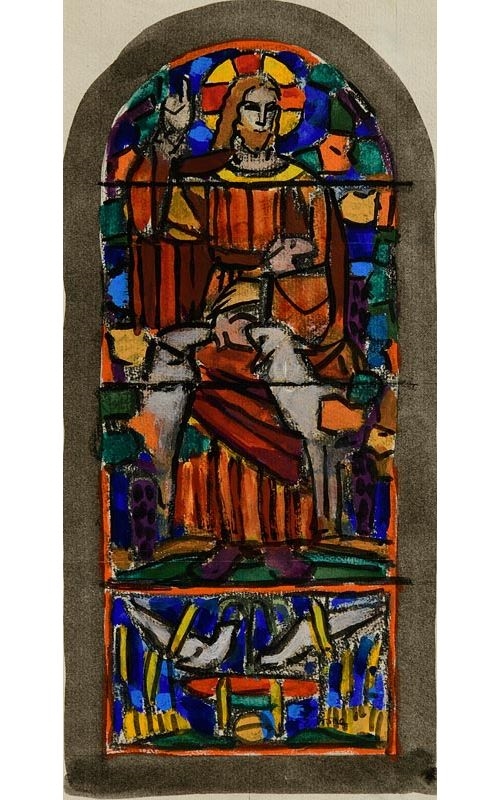 Study for a Stained Glass Window by Evie Hone