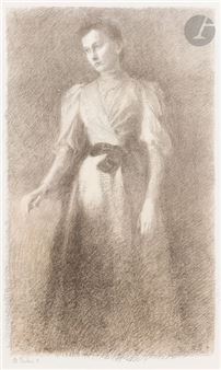 Miss Marguerite. Circa 1895 - Charles Marie Dulac