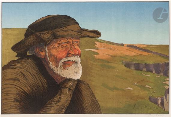 The Old Breton - Pierre Falize