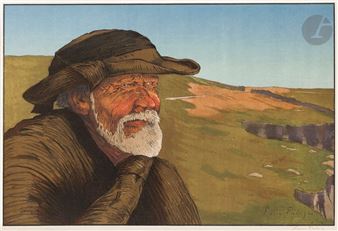 The Old Breton - Pierre Falize