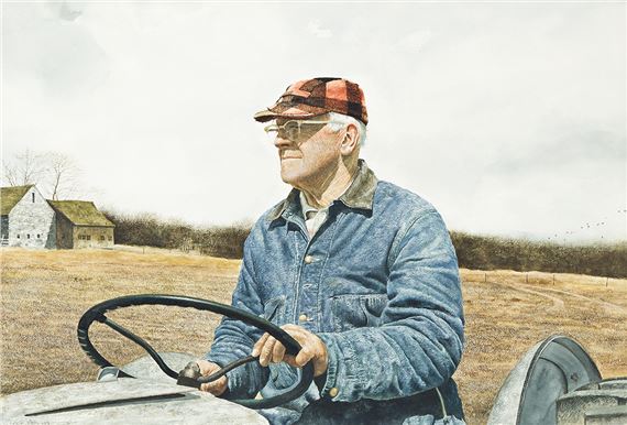 After The Harvest. by Doug Brega, 1986